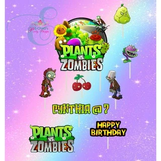Shop plants vs zombies cake topper for Sale on Shopee Philippines