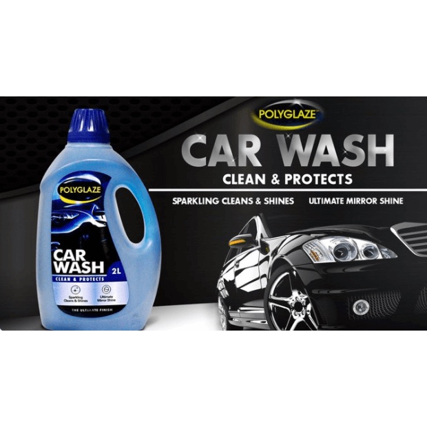 Polyglaze Car Wash, Polyglaze, Car wash, Cuts through Dirt, Road Grime