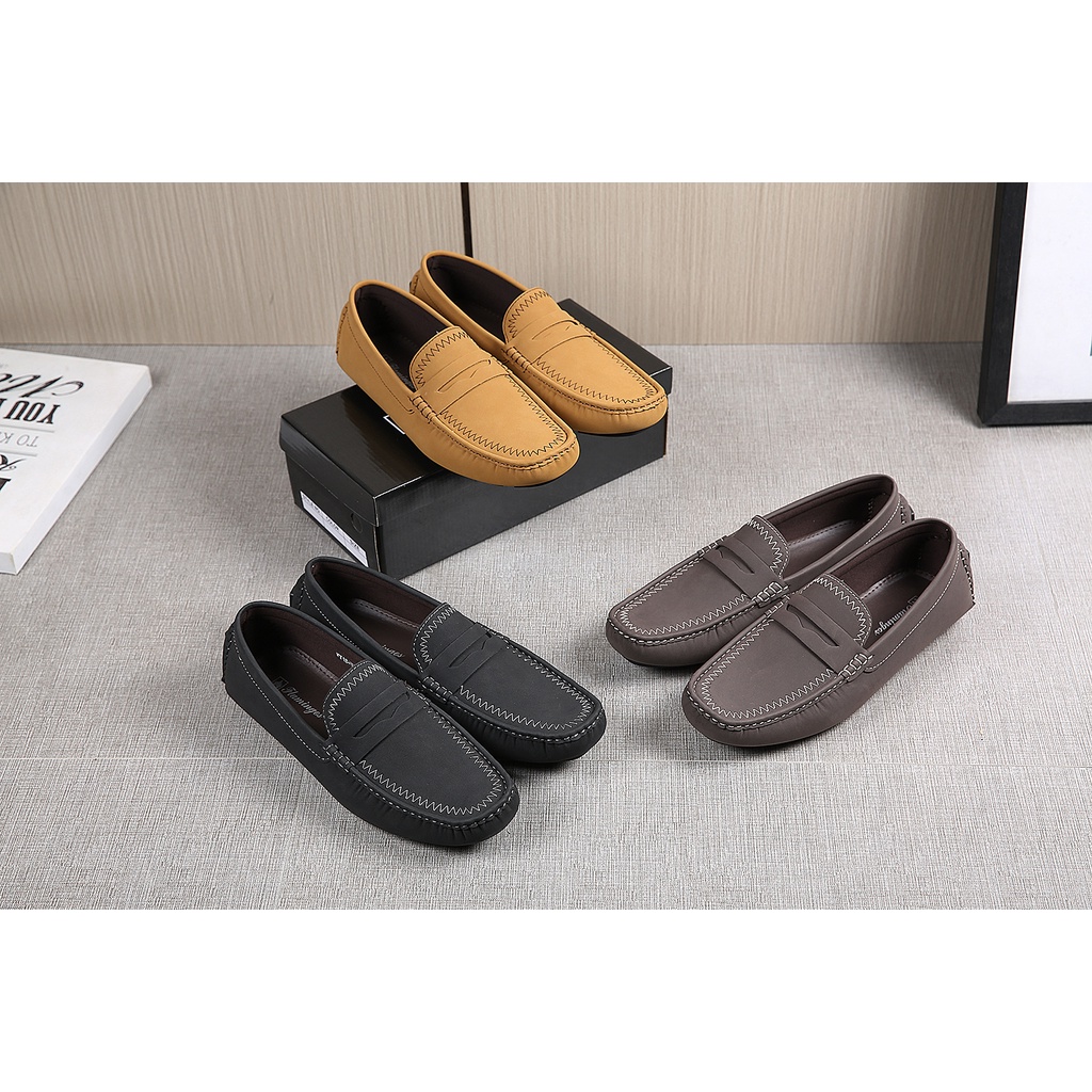 Men's casual slip on fashion Doudou shoes WY18-16 | Shopee Philippines