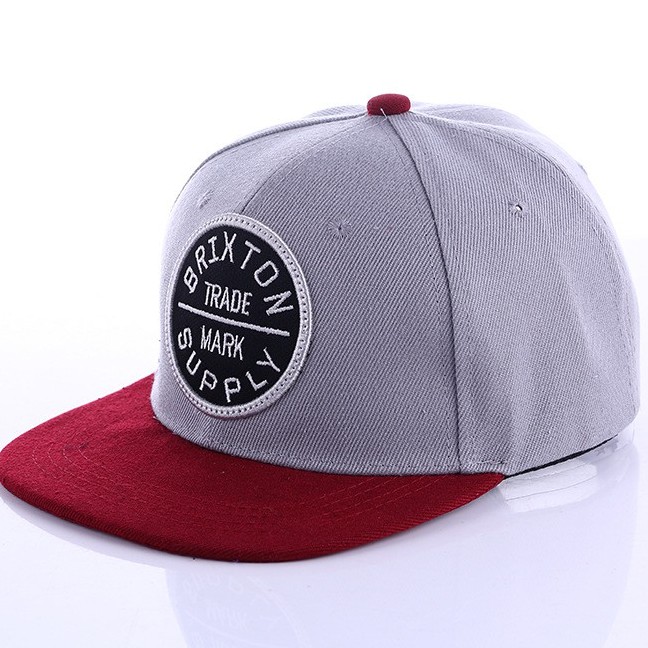 Round best sale baseball cap