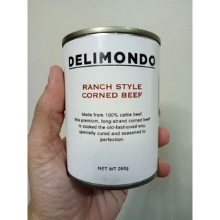 DELIMONDO Original Luncheon Meat/Ranch Style Corned Beef 260g