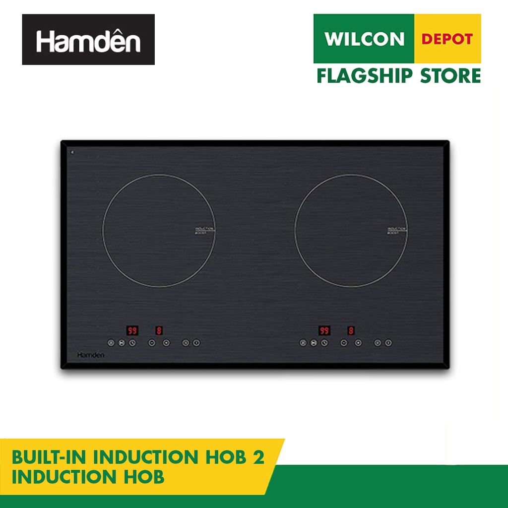 HAMDEN JDLID4001AB Built in Kitchen Induction hob 2 Induction Zone