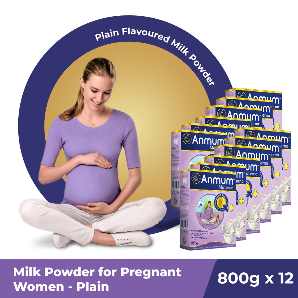 Anmum Materna Pregnancy Milk Powder Plain 800g X12 Shopee Philippines