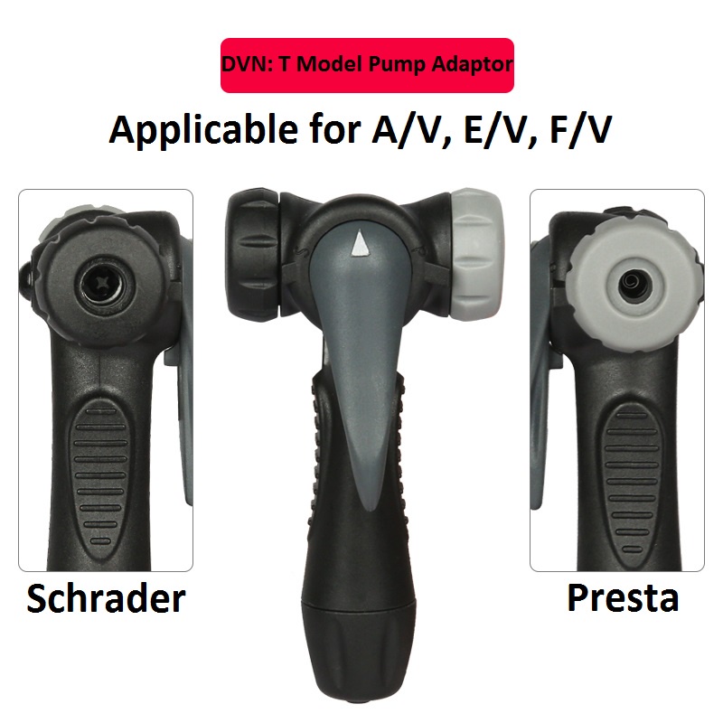 Bike pump nozzle clearance