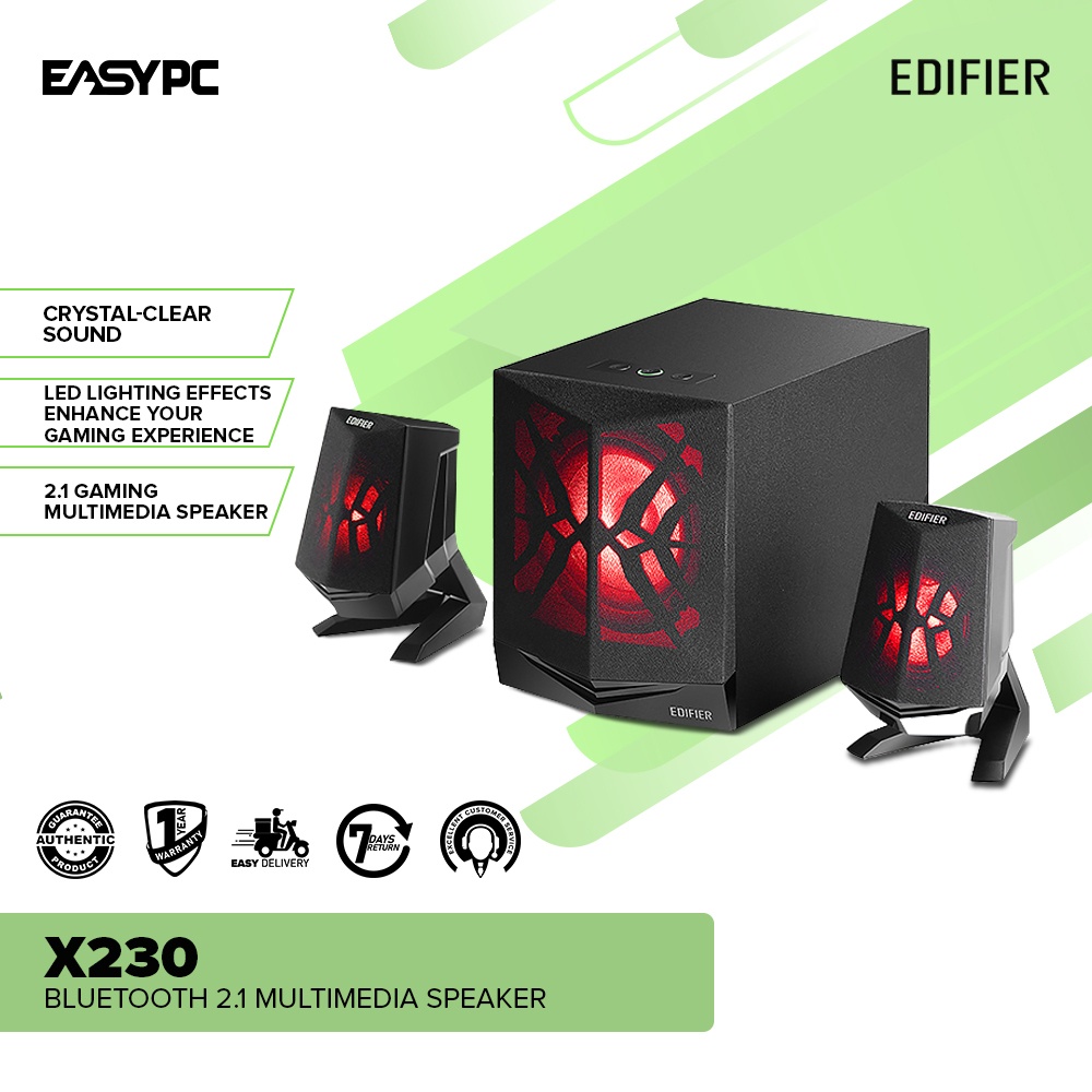 EasyPC | Edifier X230 Bluetooth 2.1 Multimedia crystal-clear sound ...