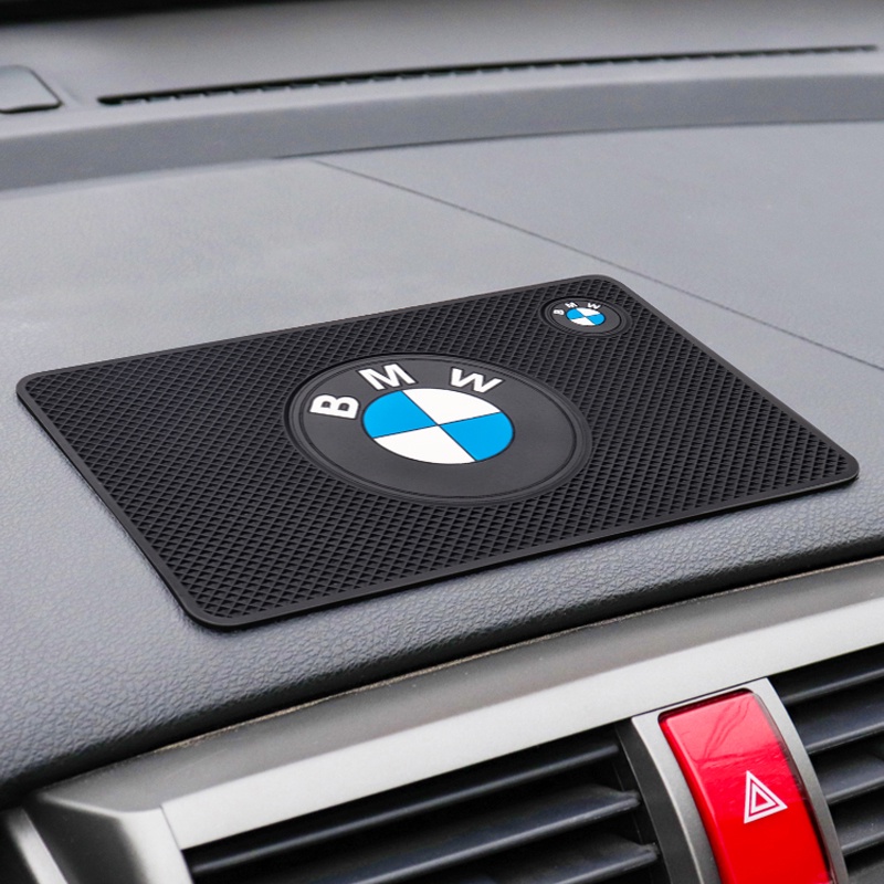 BMW car anti-slip mat car center console logo mat for BMW e46 e90 e60 ...