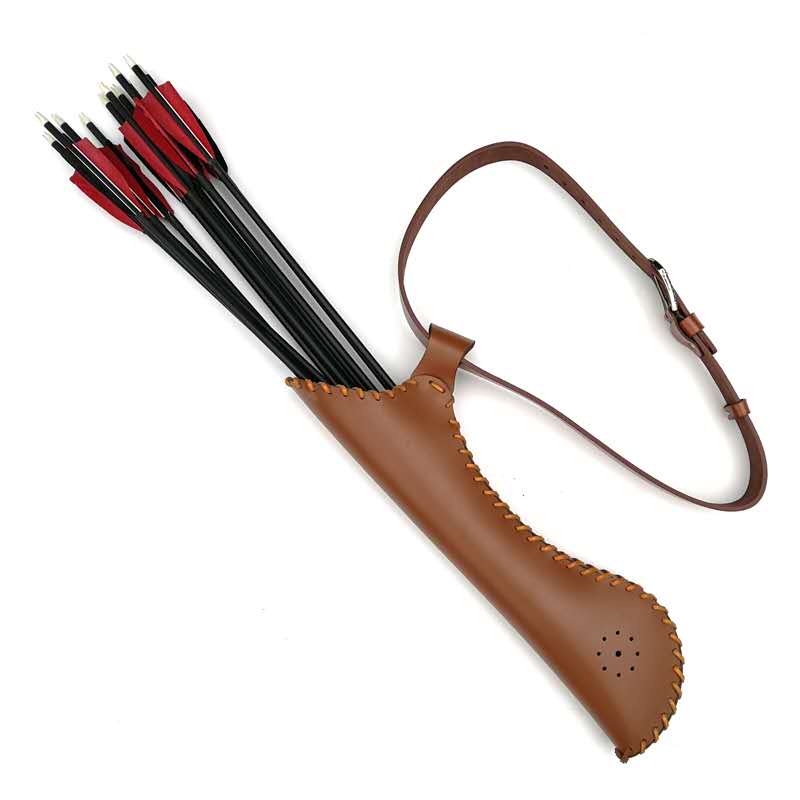 Medieval Larp Elf Archer Costume Quiver Crossbow Arrow Holder Holster