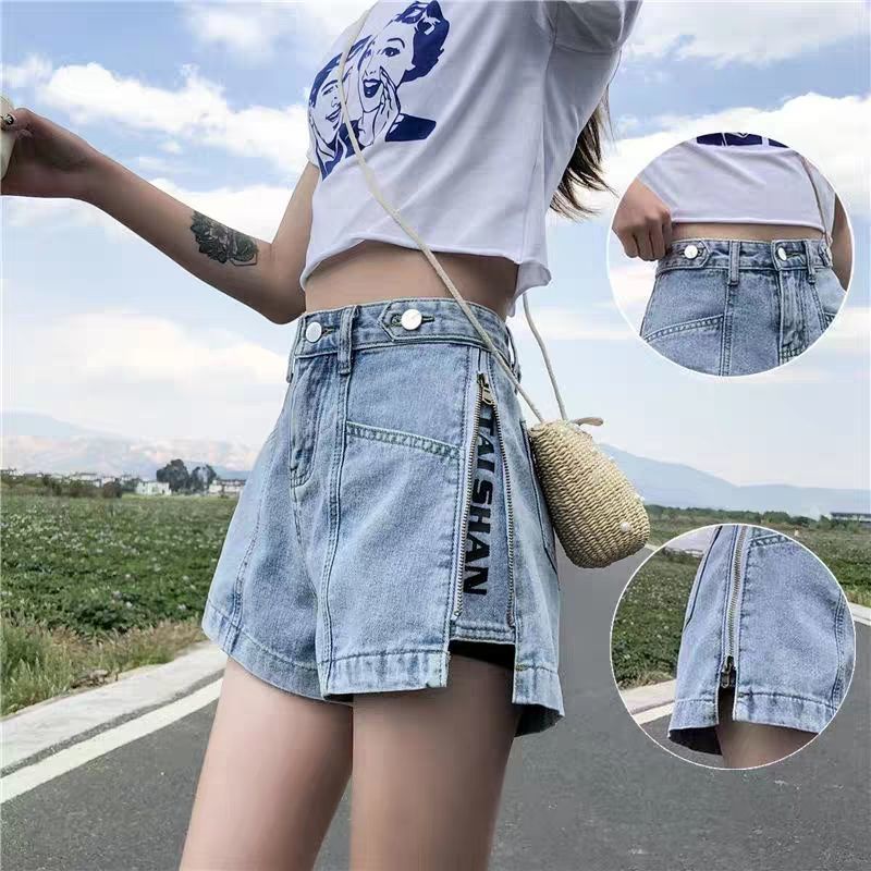 Slimming denim sale shorts