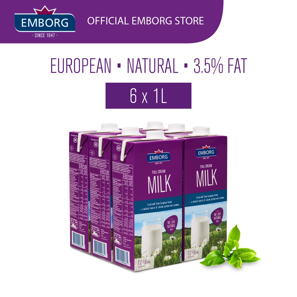 Full Cream Milk (UHT) 1L (6 Packs Bundle) Shopee Philippines