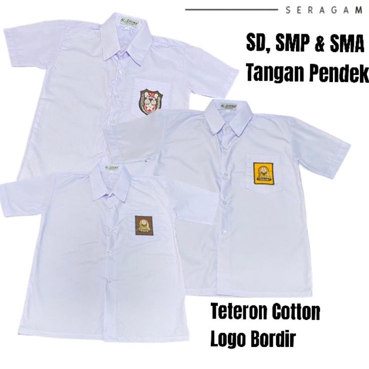 Short Sleeve Uniform No14 SD JUMBO/Class 3SMP/2SMA School Uniform