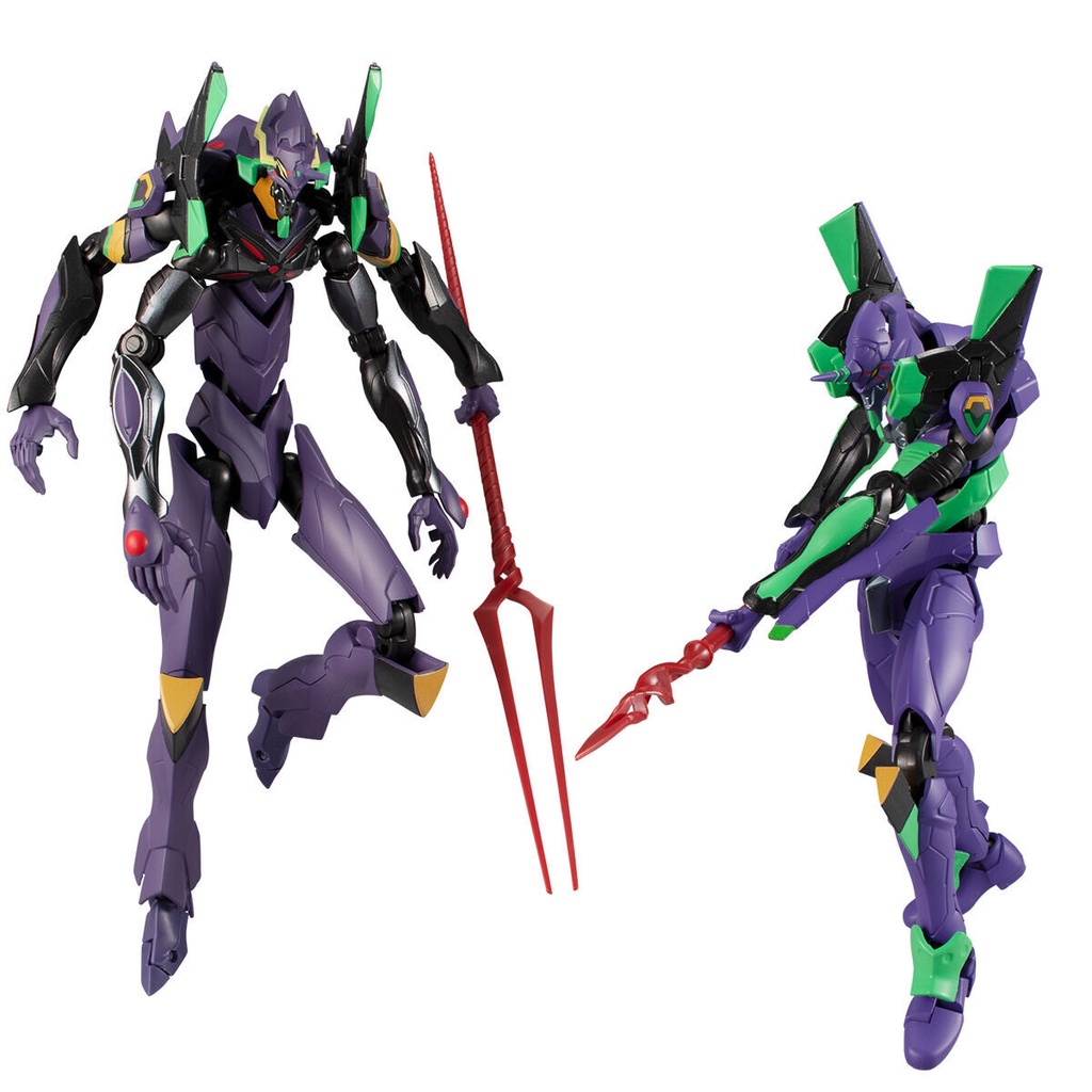EVA-FRAME EVANGELION NEW THEATRICAL EDITION: UNIT 01 VS UNIT 13 SET W/O ...