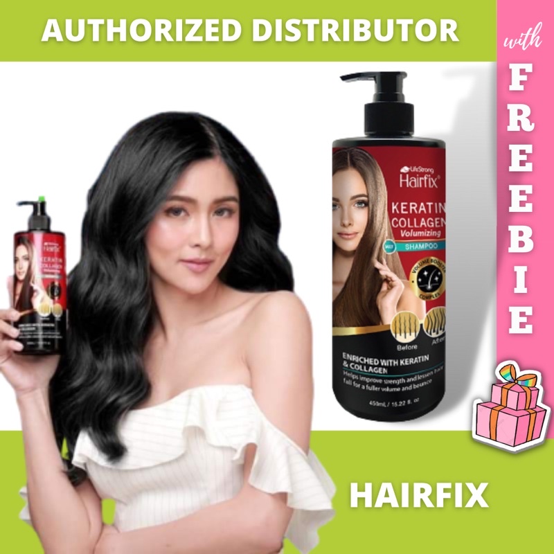 Hairfix Keratin Collagen Volumizing Shampoo Shopee Philippines