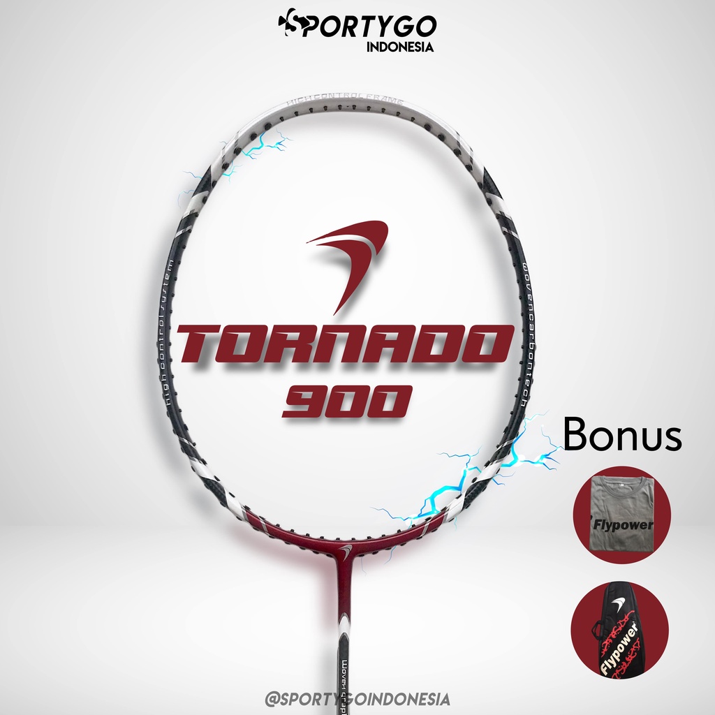 Flypower Tornado 800 900 Badminton Racket Original | Shopee Philippines