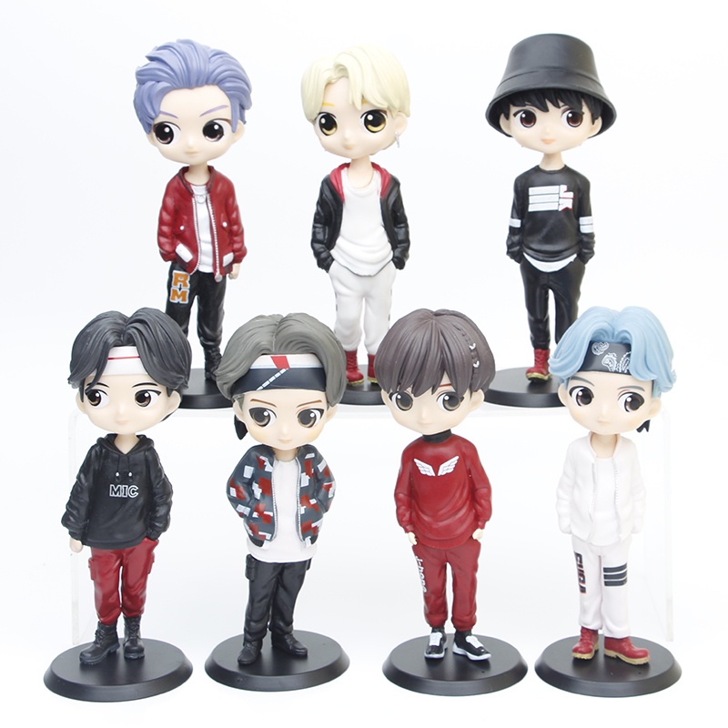 BTS TINY TAN Doll Bangtan Boy Idol Figure DYNAMITE JUNG KOOK V JIMIN