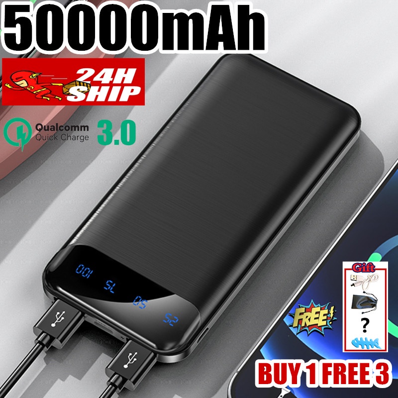 Powerbank Original 50000mah Original 50000mAh Power Bank 2.1A Quick ...