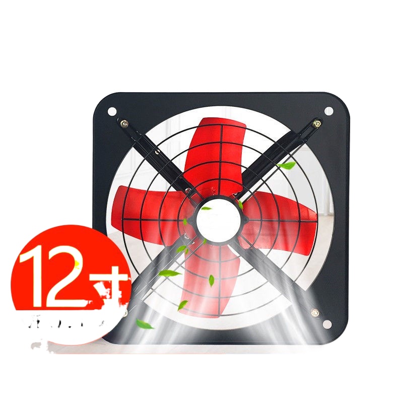 Powerful industrial exhaust fan 10 inch full iron exhaust fan kitchen