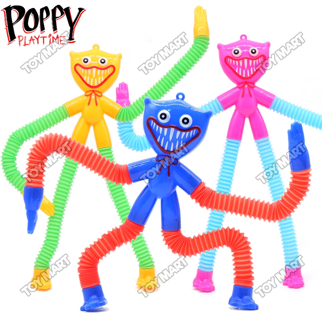 Liacowi Poppy Playtime Huggy Wuggy Pop It Fidget Toys, 3 peças