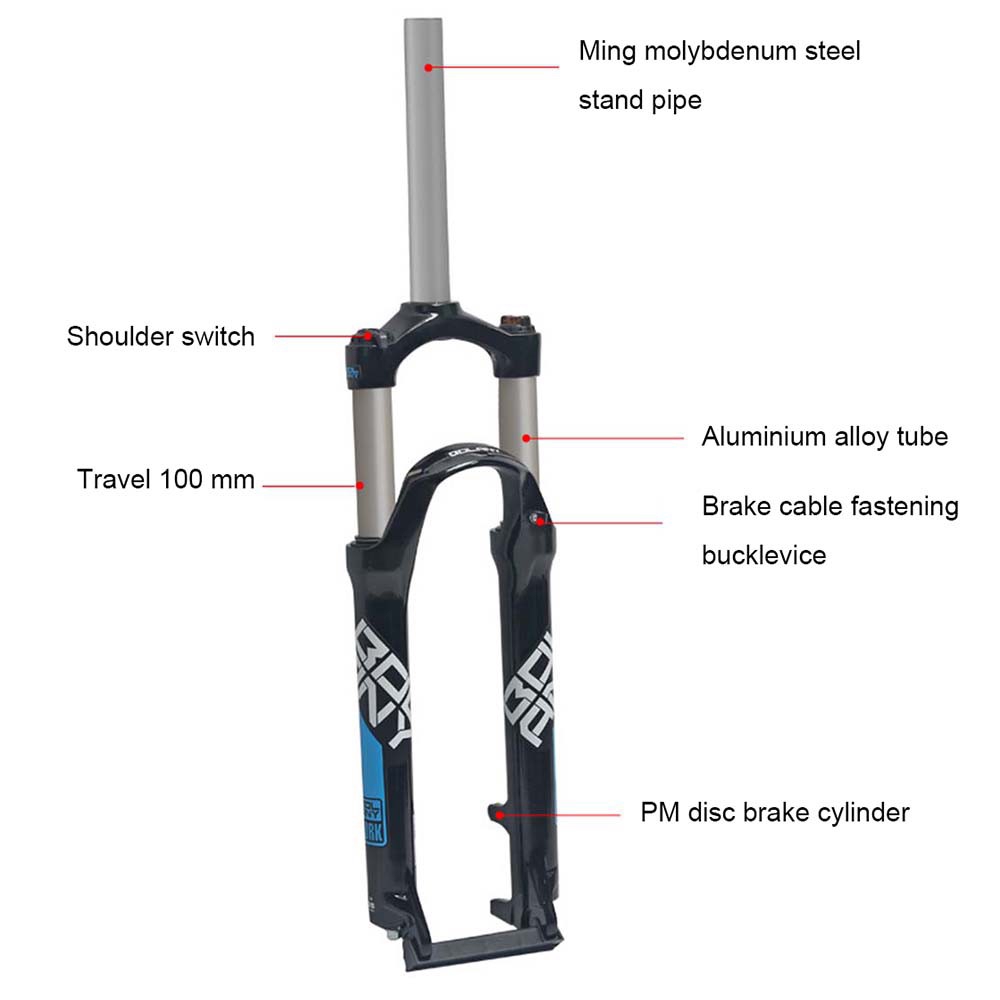 IN STOCK BOLANY MTB Bike Front Fork 26 27.5 29 inch Mountain Bike Alloy Spring Lock Suspension Fork Bicycle Parts Shopee Philippines