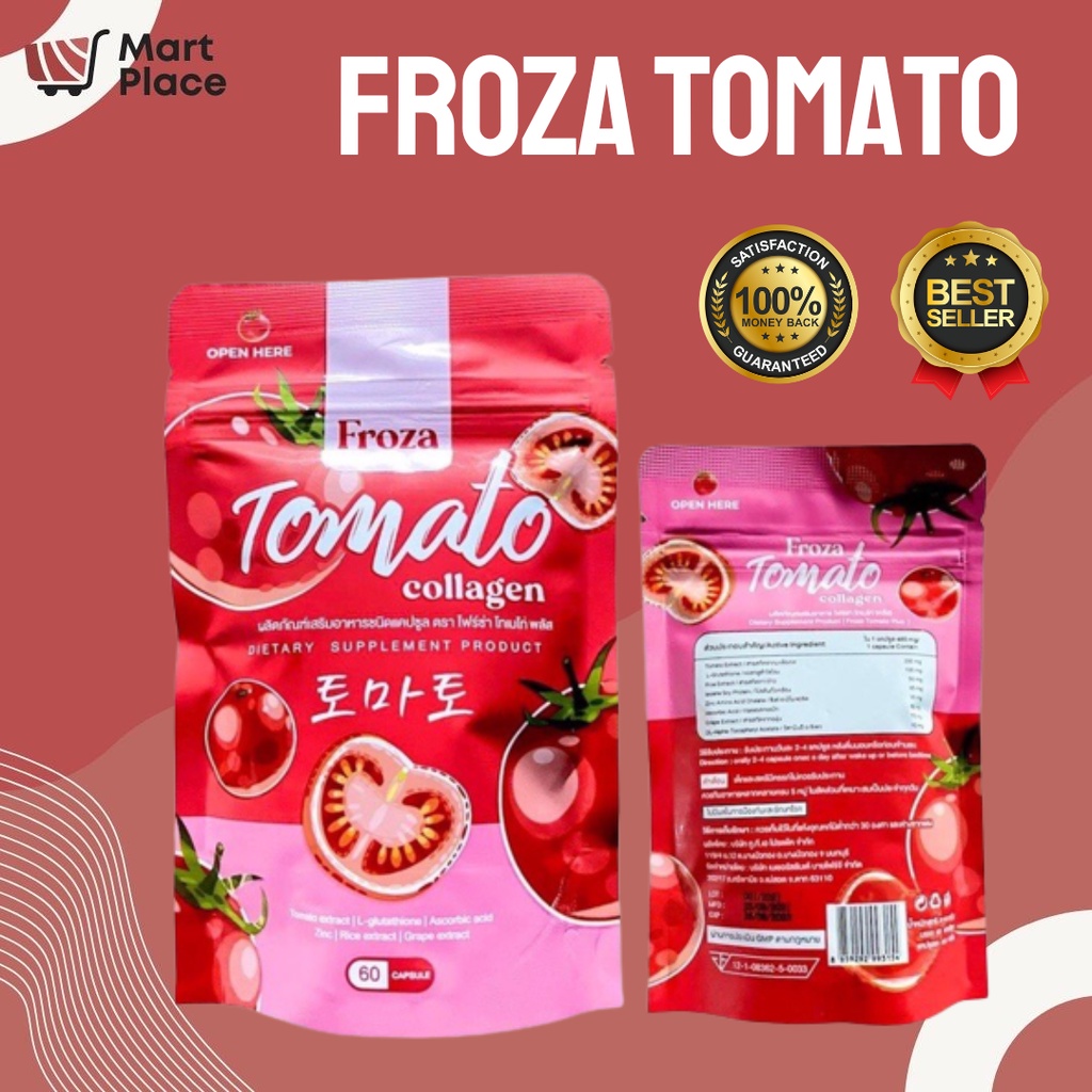 PROMO SALE 100 Froza Tomato Collagen Whitening From Thailand