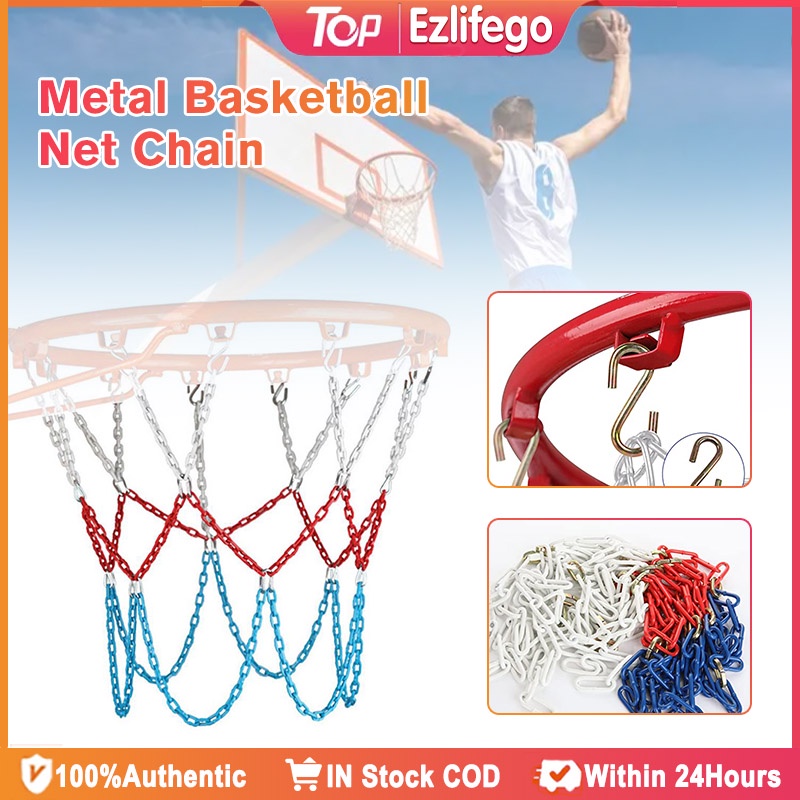 Standard Basketball Net Heavy Duty Metal Basketball Net Chain ...