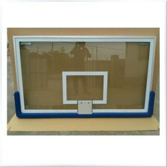 PLEASE MESSAGE US FIRST. FIBA Level Basketball Tempered Glass Backboard