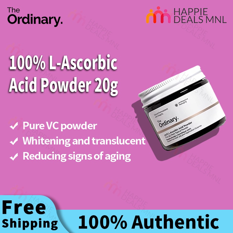 The Ordinary VC 100 LAscorbic Acid Powder 20g Brightening Antioxidant