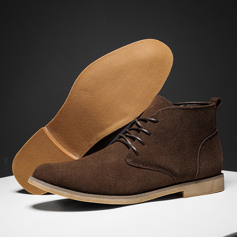 Ready Stock Real Shot Korean Style Handsome British Chelsea Pointed ...