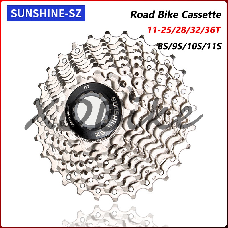Sunshine Road Bike 8S/9S/10S/11S Cassette 9Speed 10Speed Cogs Roadbike Cassette Road Bike Cogs