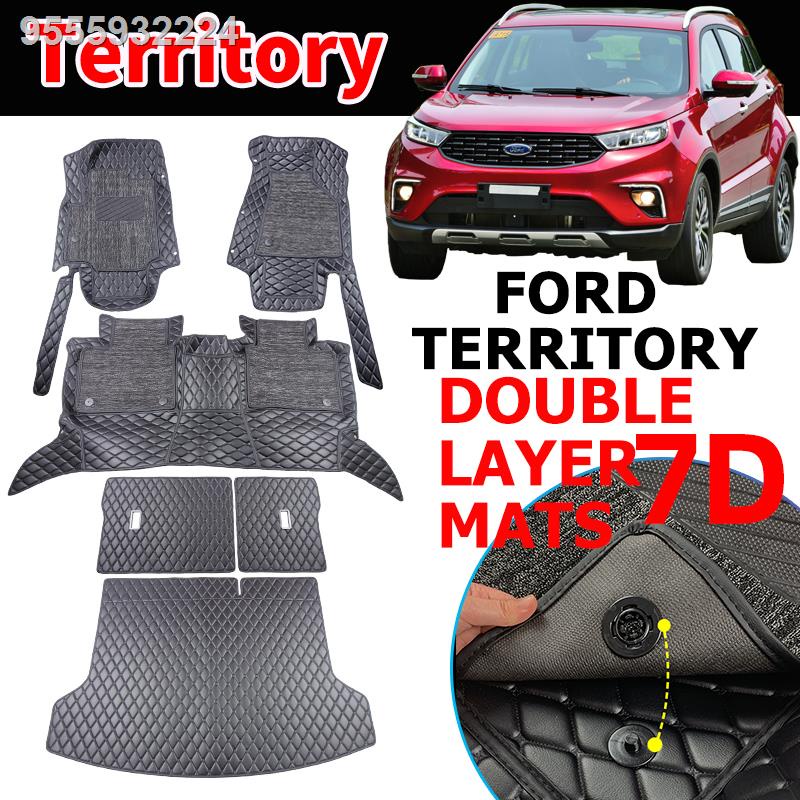 20192022 Ford Territory Matting 7D Double Layer Car Floor Mats Deep