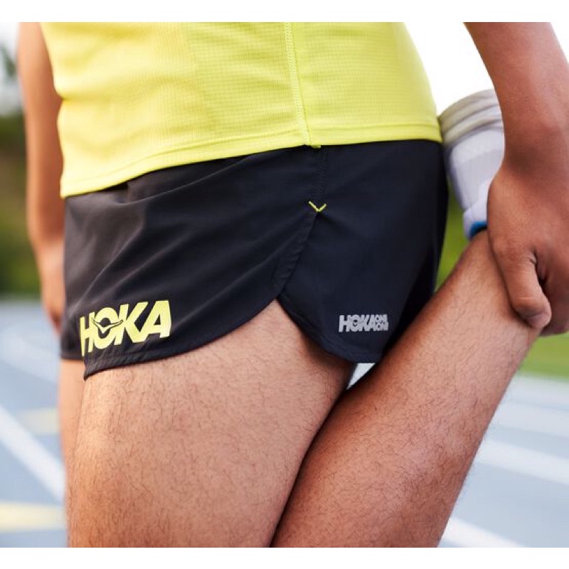 Running marathon shorts Hoka one one performance fitness marathon Running Pants