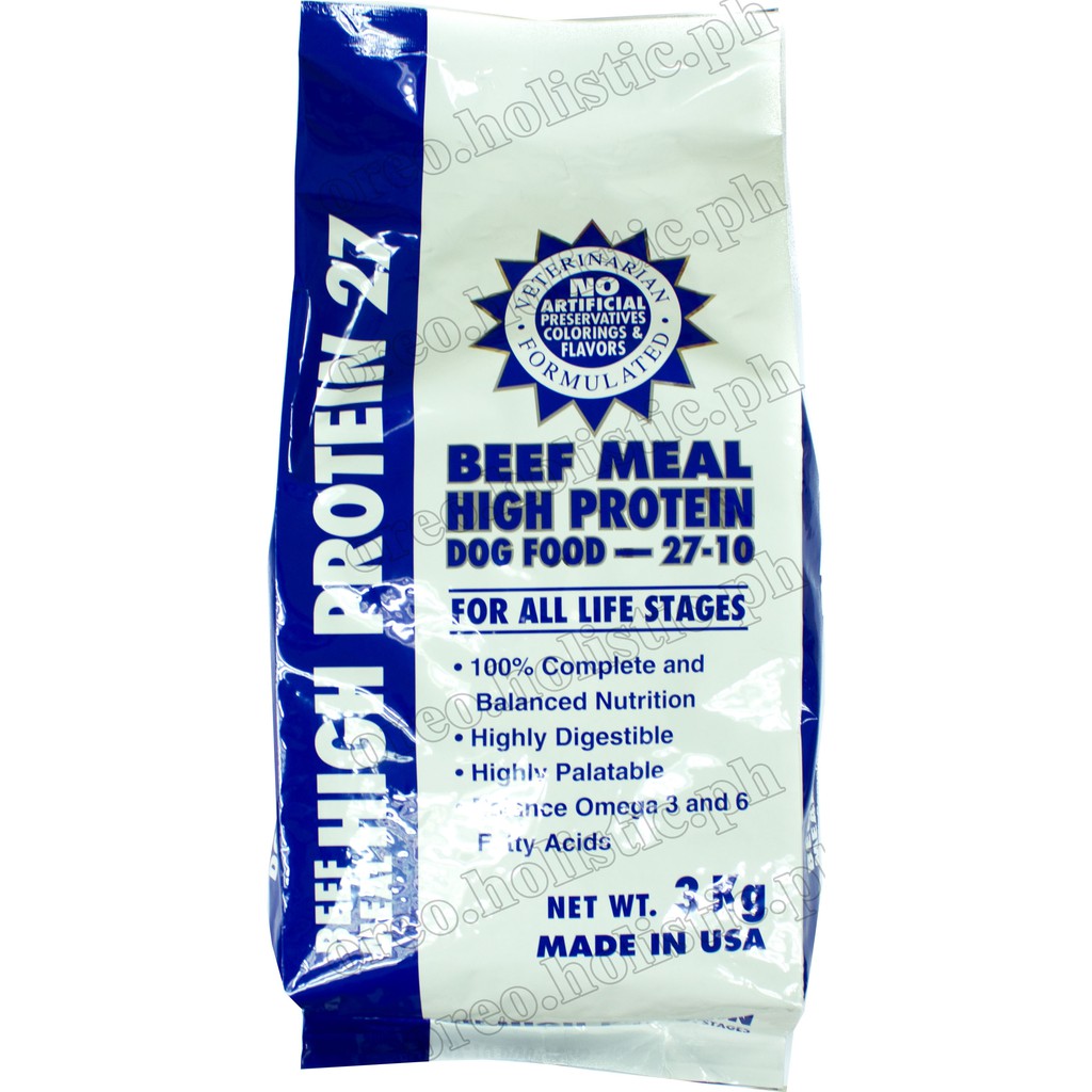 Beef meal high 2024 protein dog food