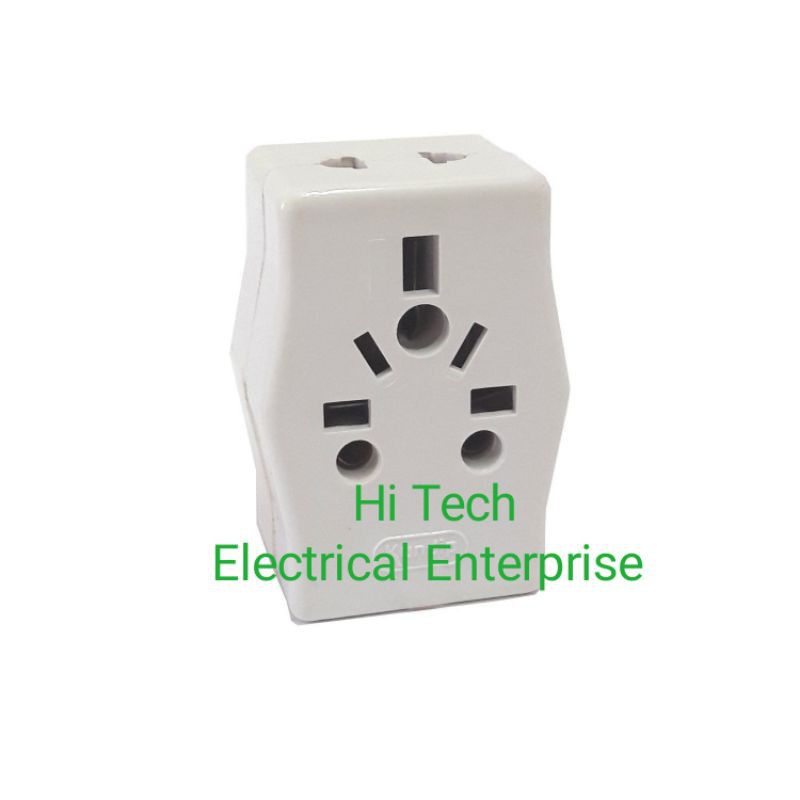 3WAY MULTI ADAPTOR FOR 2 PIN PLUG | Shopee Philippines