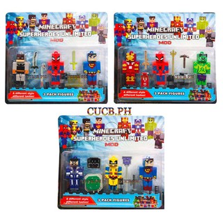 Minecraft superhero deals toys