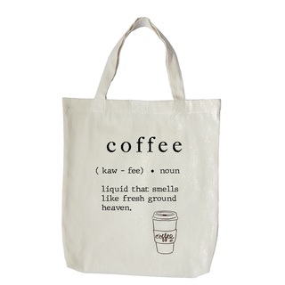 Coffee hot sale canvas bag