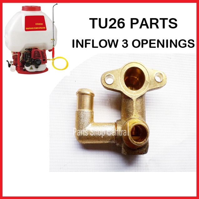 Tu26 THREE 0penings inflow for 2 stroke, 4 stroke Knapsack Sprayer ...