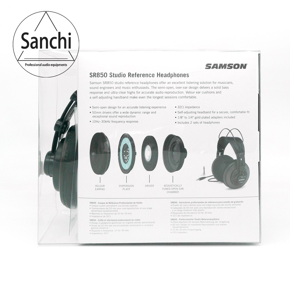 Samson sr850 impedance sale