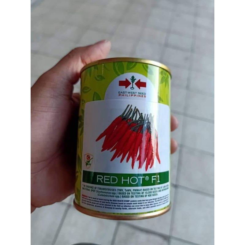 Red Hot taiwan sili seeds 25grams | Shopee Philippines