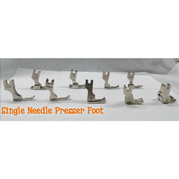PRESSER FOOT FOR SINGLE NEEDLE SEWING MACHINE CR1/4, CR1/16N, CL1