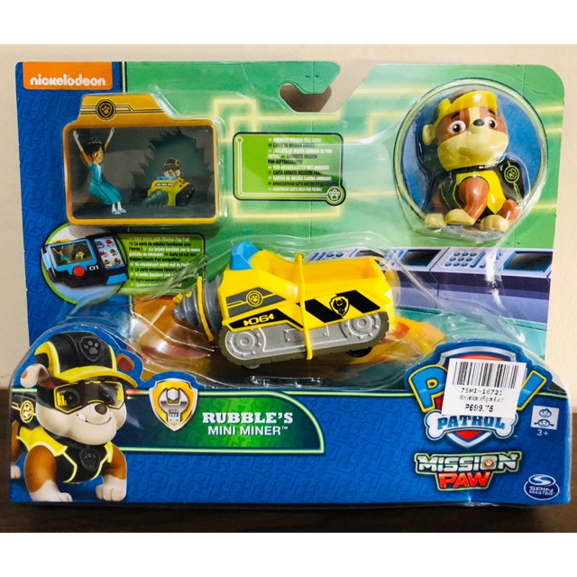 Paw patrol on sale mini miner