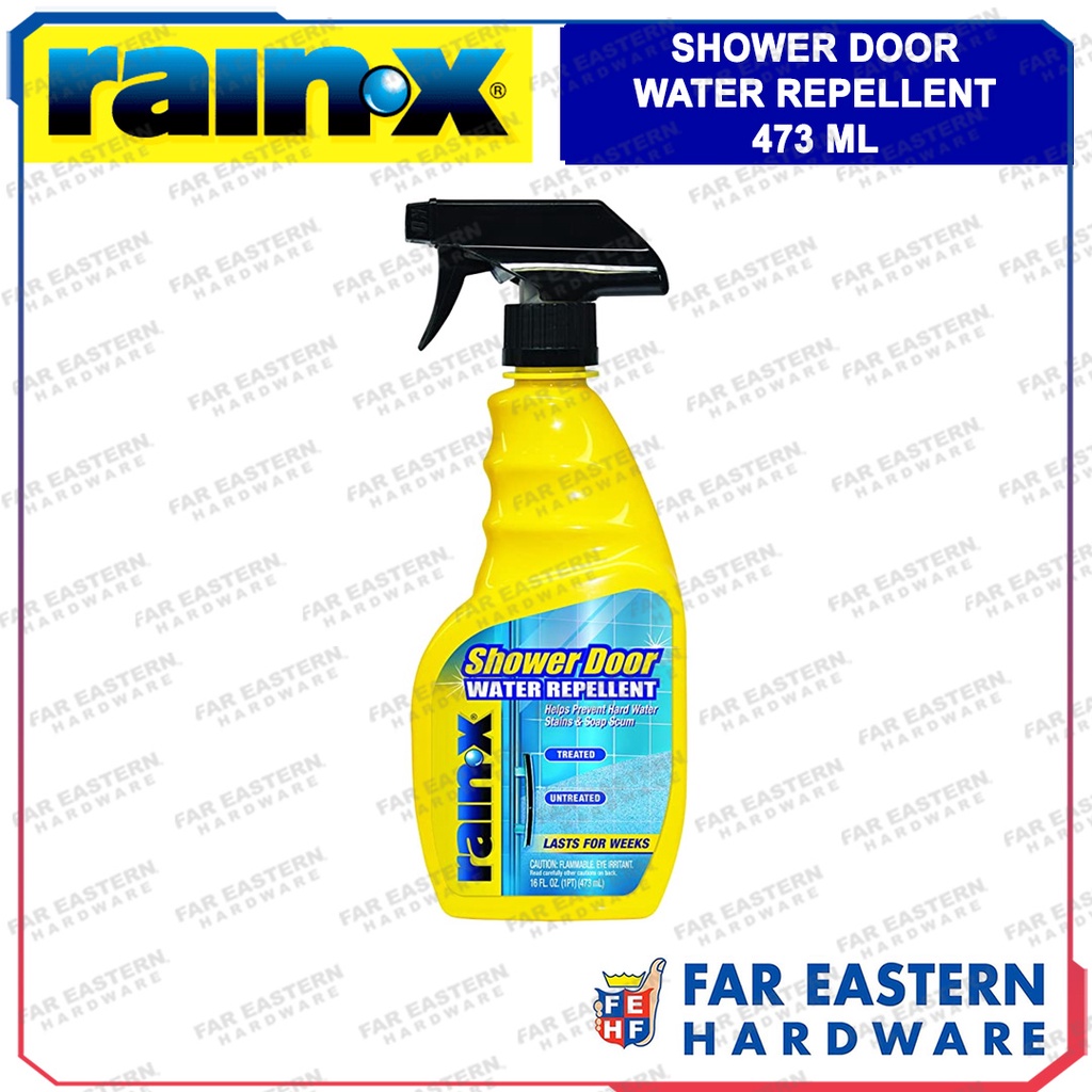 RAINX Shower Door Water Repellent 473ml RainX Shopee Philippines