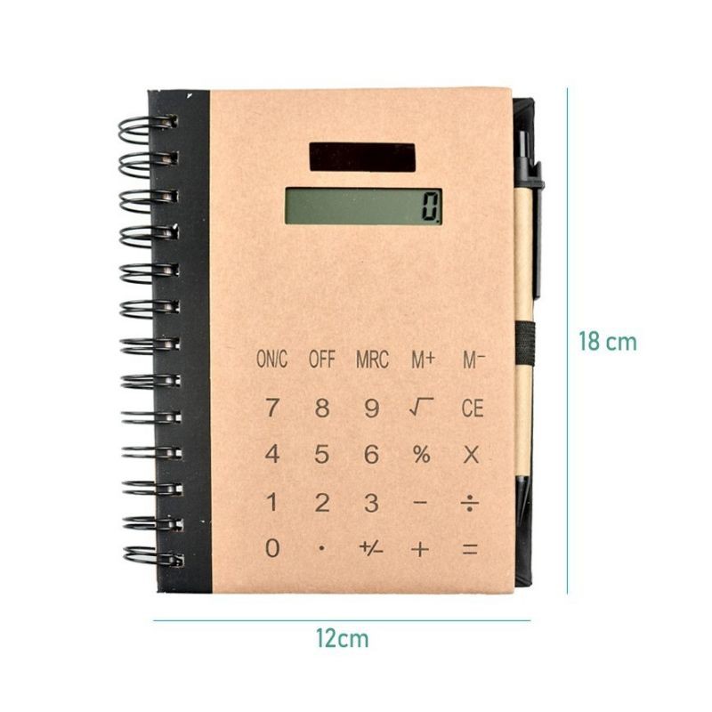 ECO NOTEBOOK with CALCULATOR and free Pen | Shopee Philippines