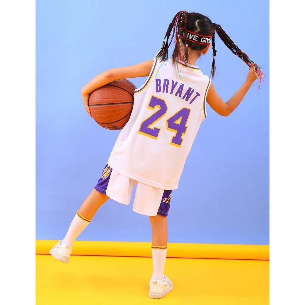Buy Children's Jersey - NBA Los Angeles Lakers #24 Kobe Bryant Basketball  Jersey, Sportswear Universal Sleeveless T-Shirt Shorts Jersey Set  (3XS~2XL),XL145~155CM Online at desertcartINDIA