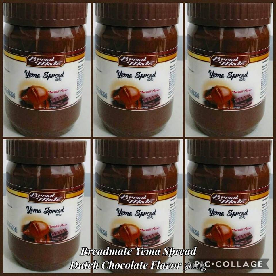 6 Pieces Breadmate Yema Spread Dutch Chocolate 500g Bundle Shopee