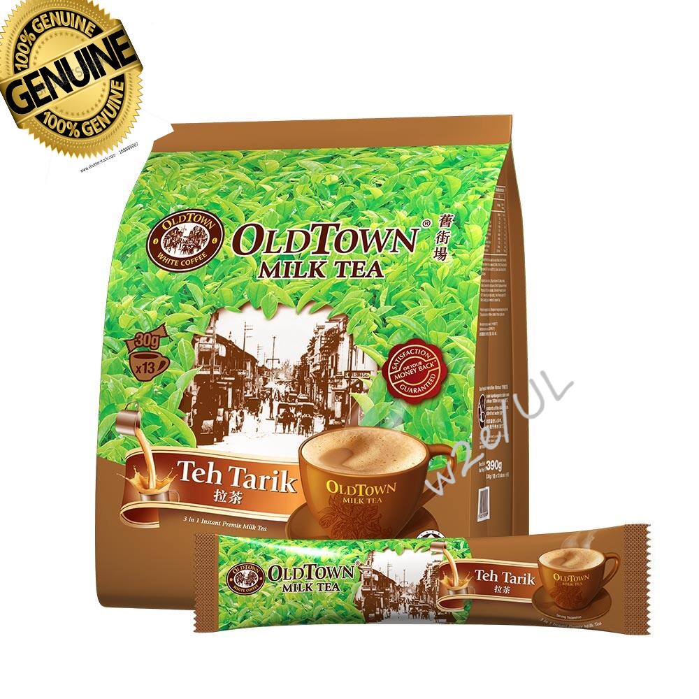 TEH TARIK OLDTOWN Instant 3in1 Premix Milk Tea TEH TARIK 13 Sticks ...