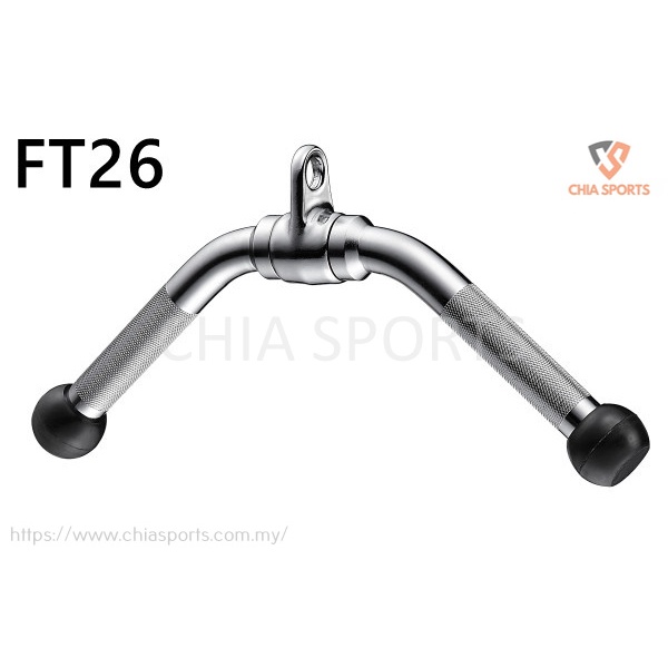 FT26 SOLID REVOLVING Tricep Pressdown V Bar 15