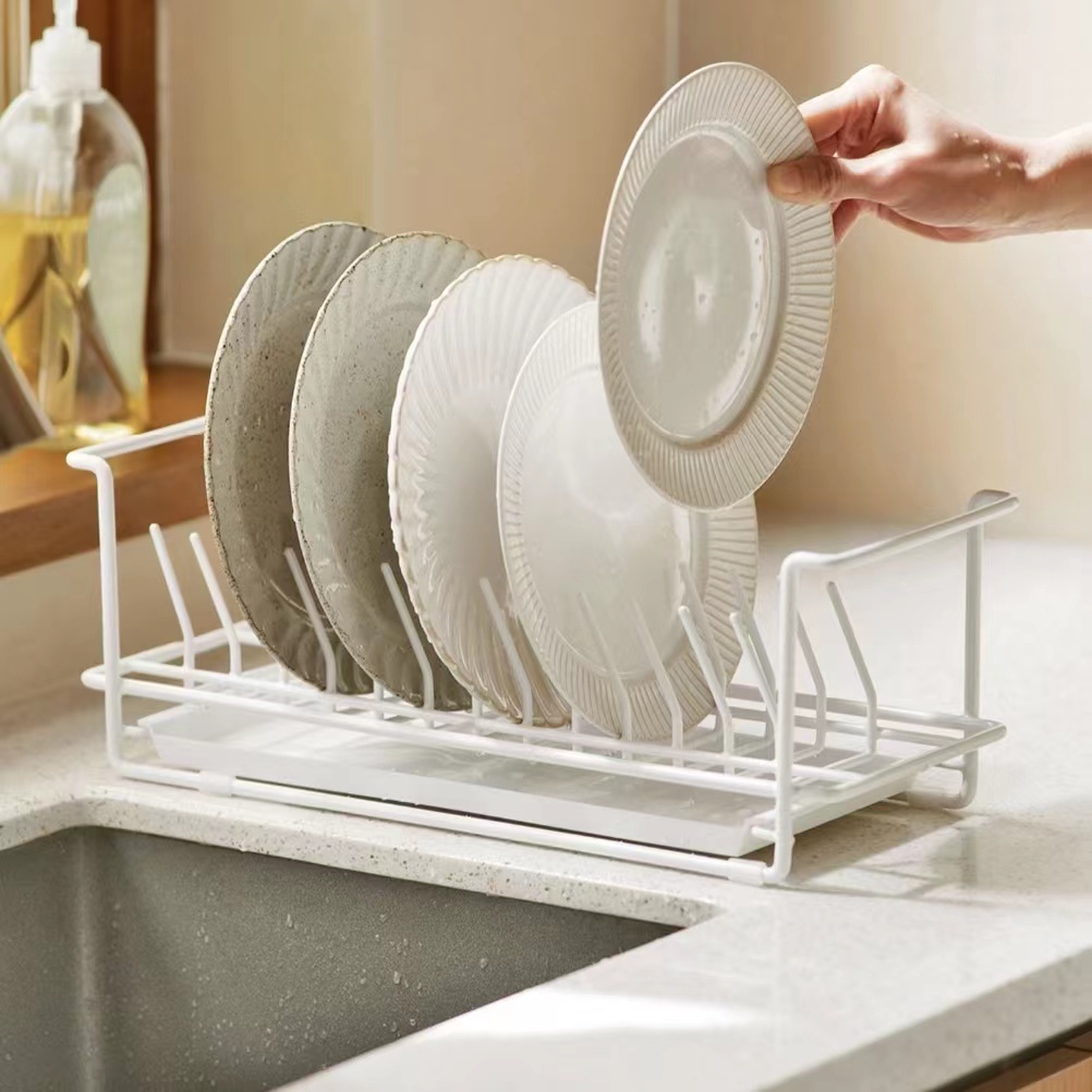 Classy Luxe Kitchen Rack Dish Plate Bowl Storage Rack Home Cupboard ...