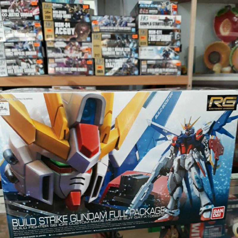 Bandai RG Build Strike Gundam Full Package | Shopee Philippines