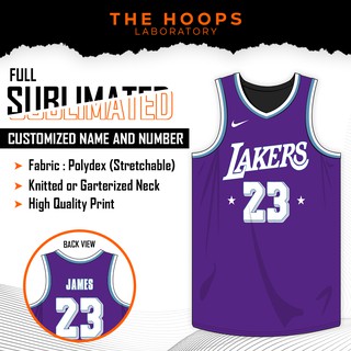 LAKERS CITY EDITION - FULL SUBLIMATION JERSEY - LAKERS (WHITE