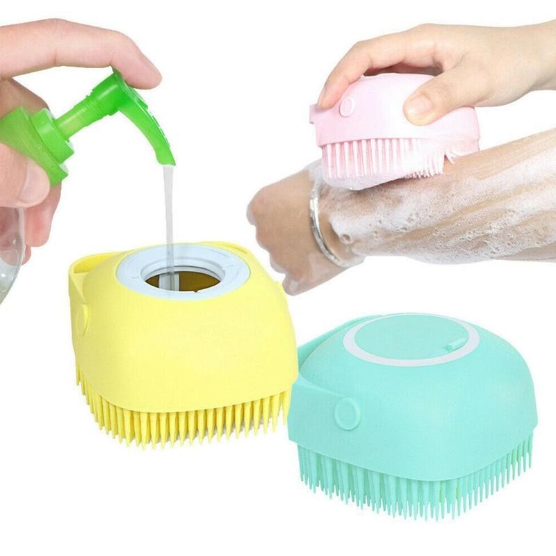 Massage Back Scrub Showers Bubble Nontoxic Brushes Bath Brush With