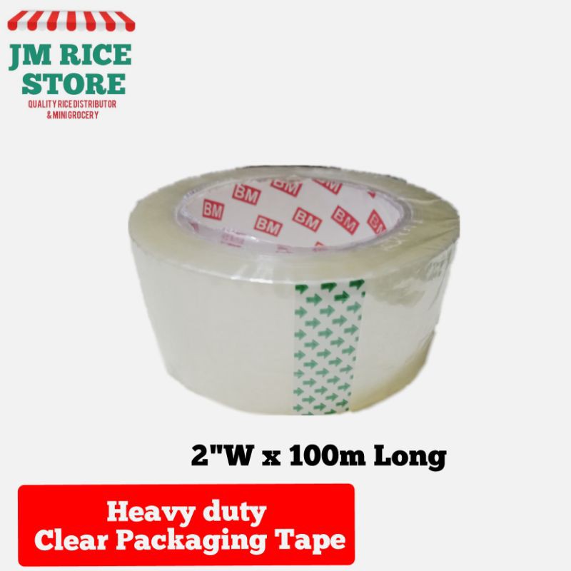 Heavy Duty CLEAR BM Packaging Tape Shopee Philippines